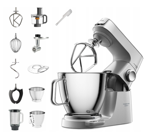 Wielofunkcyjny robot kuchenny Planetarny Mikser Kenwood KVL85.594SI (P)*