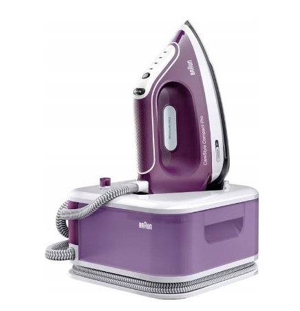 Żelazko z generatorem pary Stacja parowa Braun CareStyle Compact IS2577 (P)