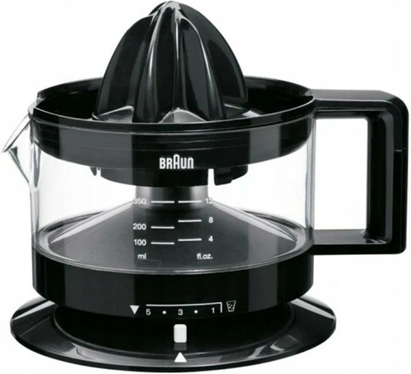 Wyciskarka do cytrusów 350ml Braun CJ3000 BK (NK)