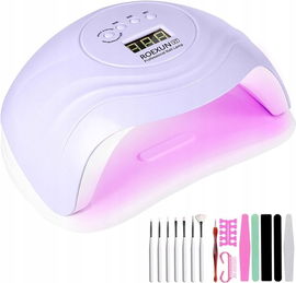 Lampa do paznokci suszarka manicure UV LED 168W timer akcesoria ROEXUN V7
