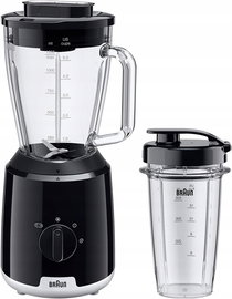 Blender Kielichowy szklany / personalny 600W Biały Braun JB1051BK (NK)