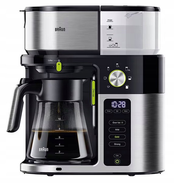 Ekspres do kawy przelewowy Braun KF9050 BK (NO)
