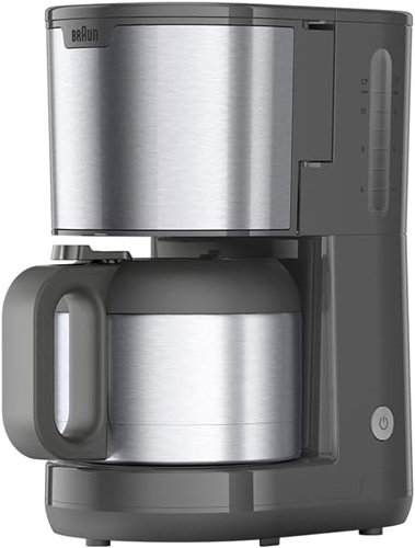 Ekspres do kawy przelewowy 1,2 l 9 filiżanek Braun PurShine KF1505 GY (P)