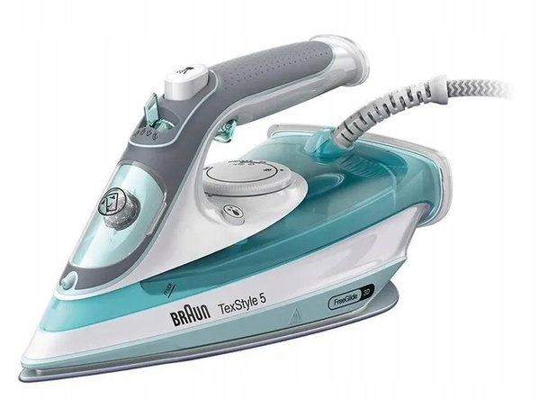 Mocne żelazko parowe 2700W TexStyle 3 Braun SI5017 GY (P)