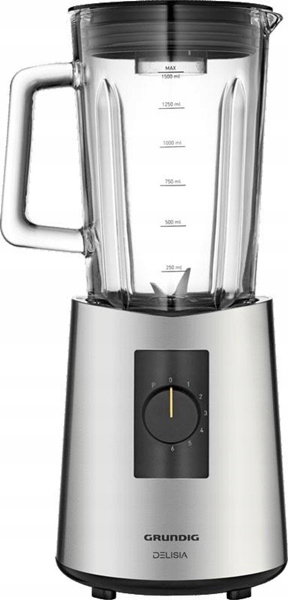 Blender Kielichowy szklany 6 prędkości 800W 22000 ob/min GRUNDIG SM8680 (P)