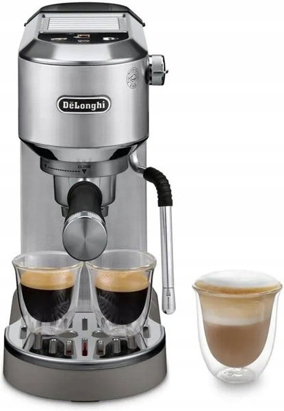 Ciśnieniowy Ekspres kolbowy do kawy spieniacz DeLonghi EC890.M Dedica (P)