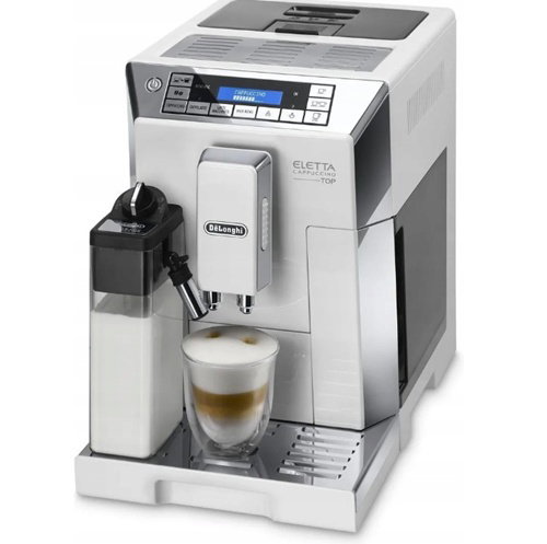 Ekspres ciśnieniowy do kawy DeLonghi Eletta Cappuccino ECAM45.366.W (P)