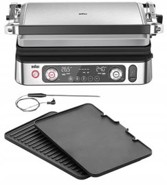 Grill elektryczny płyty 2200W Braun MultiGrill 9 Pro CG9160 (N)