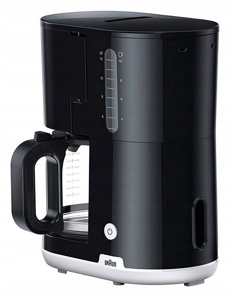 Ekspres do kawy przelewowy Braun KF1100 BK (PU)