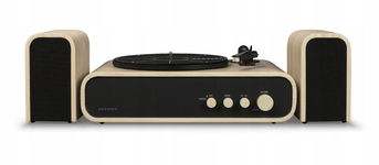 Gramofon retro z głośnikami Crosley GIG CR6035A-NA, AUX, Bluetooth (P)