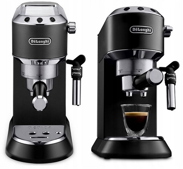 Ciśnieniowy Ekspres kolbowy do kawy ze spieniaczem DeLonghi EC685.BK (P)