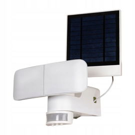 Solarna lampa zewnętrzna LED z czujnikiem ruchu Lightzone 872-S-W biały