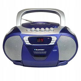 Boombox Radioodtwarzacz |Radio FM/AM|CD|Kaseta| Blaupunkt B11 BL (P*)