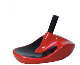 Ślizg zjazdowy śnieżny Ślizgacz do zjeżdżania na śniegu Alpen Zipfeel Red