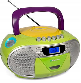 Boombox Radioodtwarzacz | Radio FM | CD | Kaseta Blaupunkt B11 PLL MC (P)