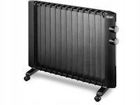 Grzejnik elektryczny mikowy falowy Termostat 1000W DeLonghi HMP1000 (NK)