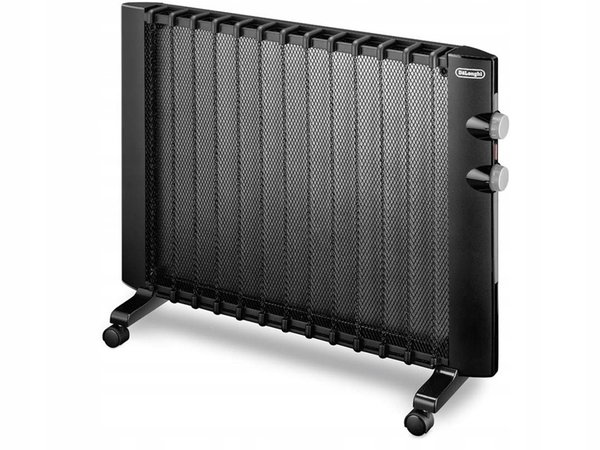 Grzejnik elektryczny mikowy falowy Termostat 1000W DeLonghi HMP1000 (NK)