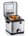 Frytkownica olejowa Frytownica tradycyjna 1,5L 900W QUIGG GT-DFM-01 (N)
