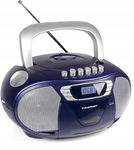 Boombox Radioodtwarzacz |Radio FM|CD/MP3|USB|Kaseta| Blaupunkt B110 BL (P)