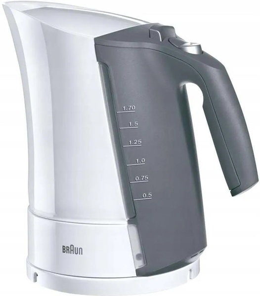 Czajnik Elektryczny Onyx 2200W 1.7L Braun Multiquick 3 WK300 WH (N)