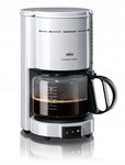 Ekspres do kawy przelewowy Braun KF47/1 WH (PU)