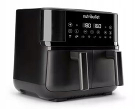 Frytkownica beztłuszczowa 2 kosze 8L 2300W Air Fryer Nutribullet NBA081B(P)