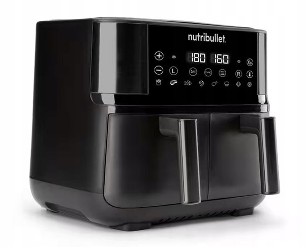 Frytkownica beztłuszczowa 2 kosze 8L 2300W Air Fryer Nutribullet NBA081B(P)