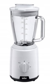 Blender Kielichowy szklany 2 prędkości Braun JB1050WH 600W Biały