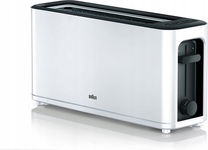 Toster/ opiekacz z rusztem do pieczywa, biały Braun HT3110WH 1000W (NK)