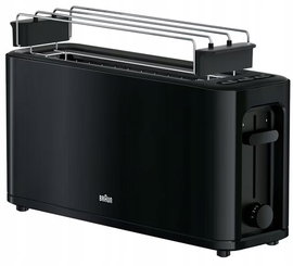Toster z rusztem do pieczywa Braun HT3110 BK1000W (NK)