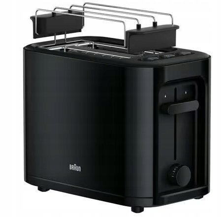 Toster z rusztem do pieczywa Braun HT3010BK 1000W