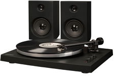 Gramofon z głośnikami 2-biegowy Przedwzmacniacz BT Crosley T150C BK (P)