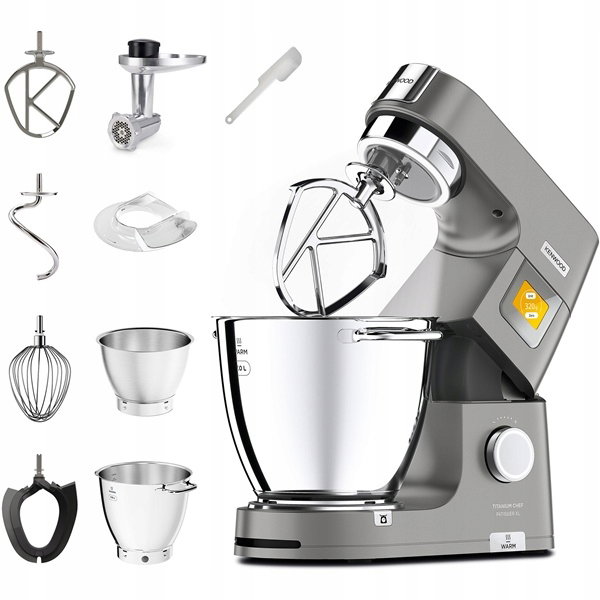Robot Kuchenny planetarny Mikser podgrzewa Kenwood KWL90.164SI Chef XL (NK)