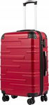 Twarda walizka kabinowa lekka ABS czerwona 2,6kg COOLIFE 38L (NK)