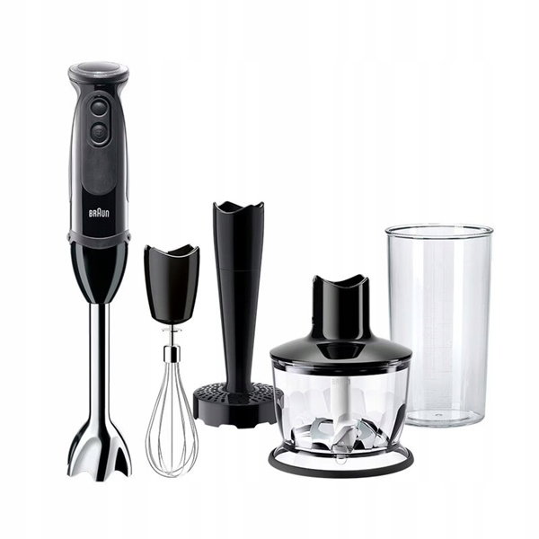 Blender Ręczny 1000W Czarny 600 ml Braun 5 Vario MQ5237BK (P)