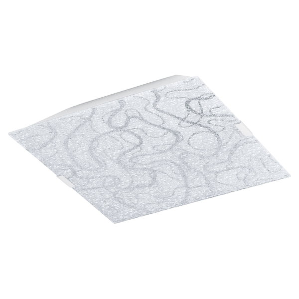 Lampa sufitowa Plafon kwadratowy Eglo Ardales 29x29 cm biały 12W