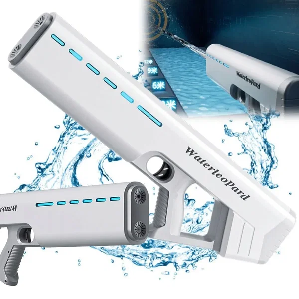 Elektryczny automatyczny pistolet na wodę zabawkowy pistolet na wodę 900ML