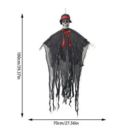 Dekoracja na Halloween czerwona 1 szt.