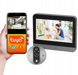Wizjer elektroniczny WiFi dotykowy ekran kamera 1080p Tuya 