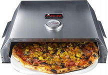 PIEC do PIZZY (srebny) grill OGRÓD