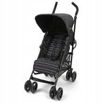 Wózek Babylo Neo Wózek sportowy Buggy Black czarny, spacerówka, parasolka