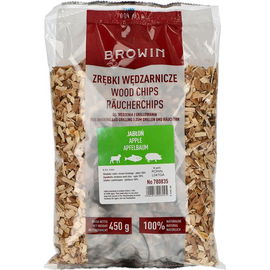 Zrębki do wędzenia/grillowania, jabłoń, 450 g, kl. 8