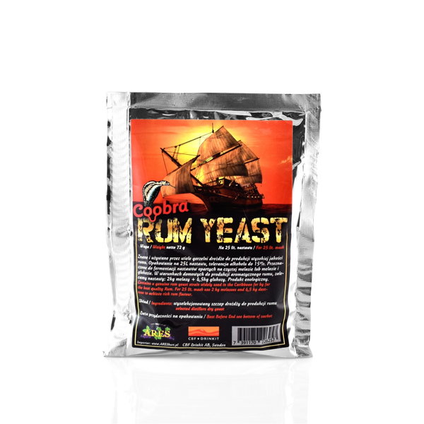 Drożdże gorzelnicze COOBRA RUM YEAST