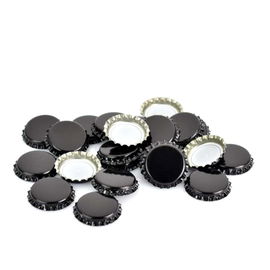 Kapsle Czarne 100 szt