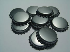 Kapsle srebrne 100 szt