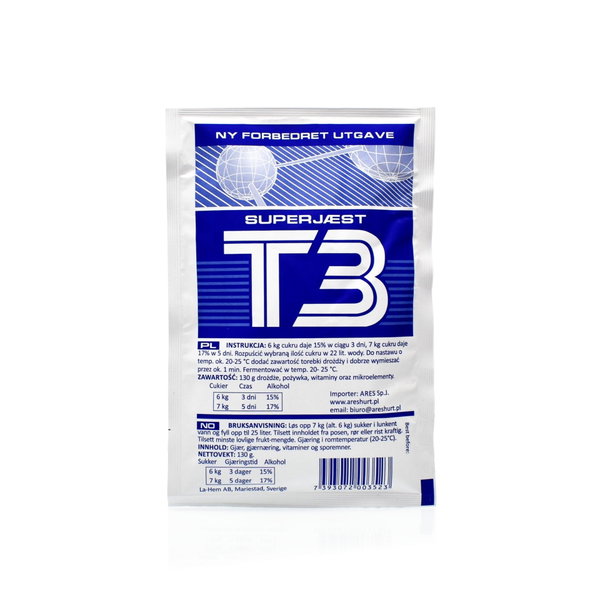 Drożdże T3 - Mocne