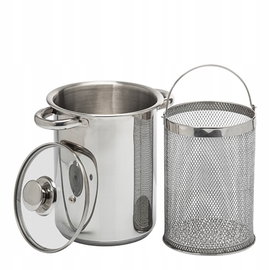 Wielofunkcyjny garnek z koszem frytki szparagi 4L