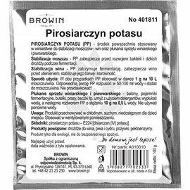Pirosiarczyn potasu 100 g