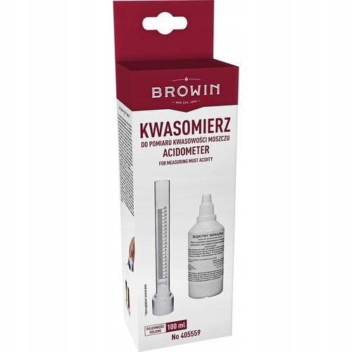 Kwasomierz - pomiar kwasowości w winie, sokach