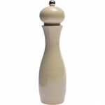 Młynek ręczny do pieprzu i soli, 18 cm, migdałowy
